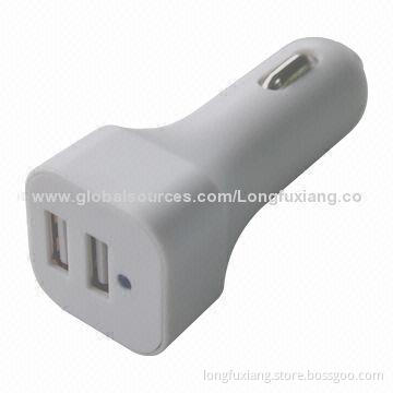 2.1A Dual USB Car Charger for iPhone